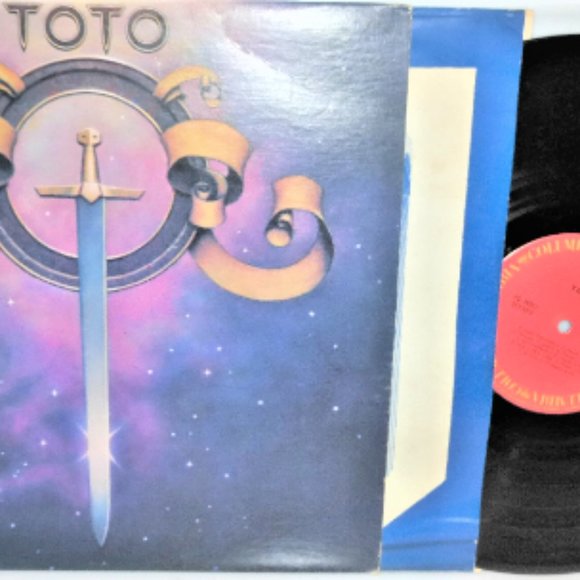 Toto Self Titled Lp Record #BL-35317 Columbia Records Vinyl Record Player DJ - Picture 1 of 12